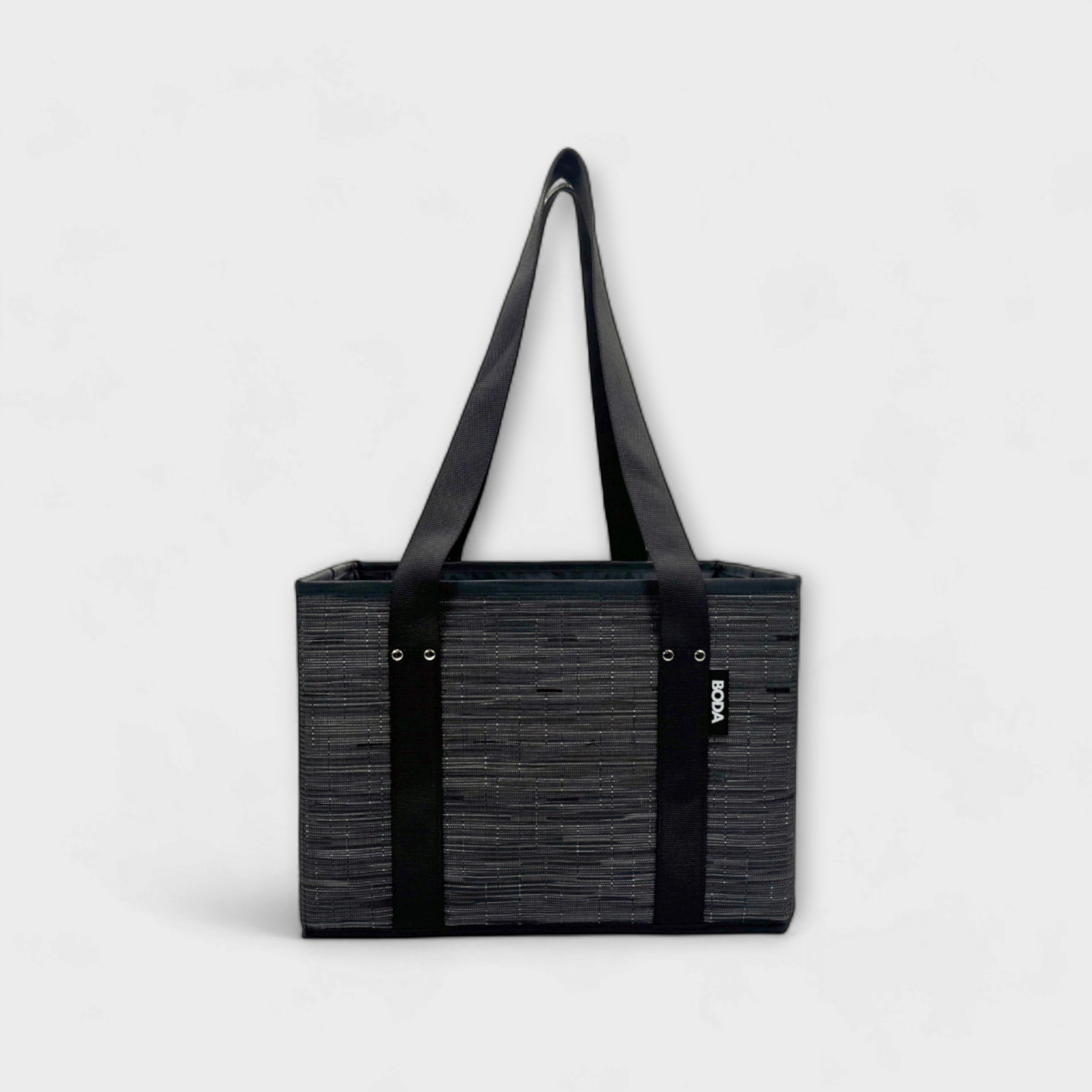Luxury Market Tote - Black Bamboo