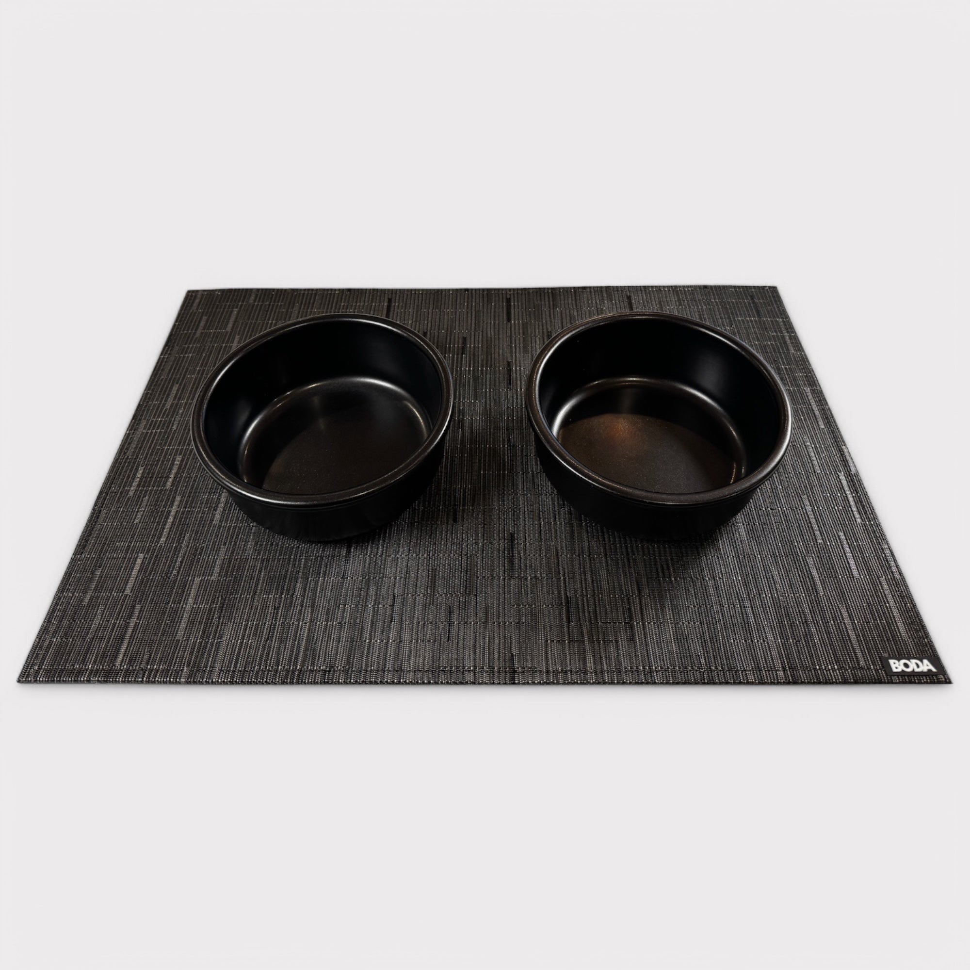 Black Bamboo Mat
