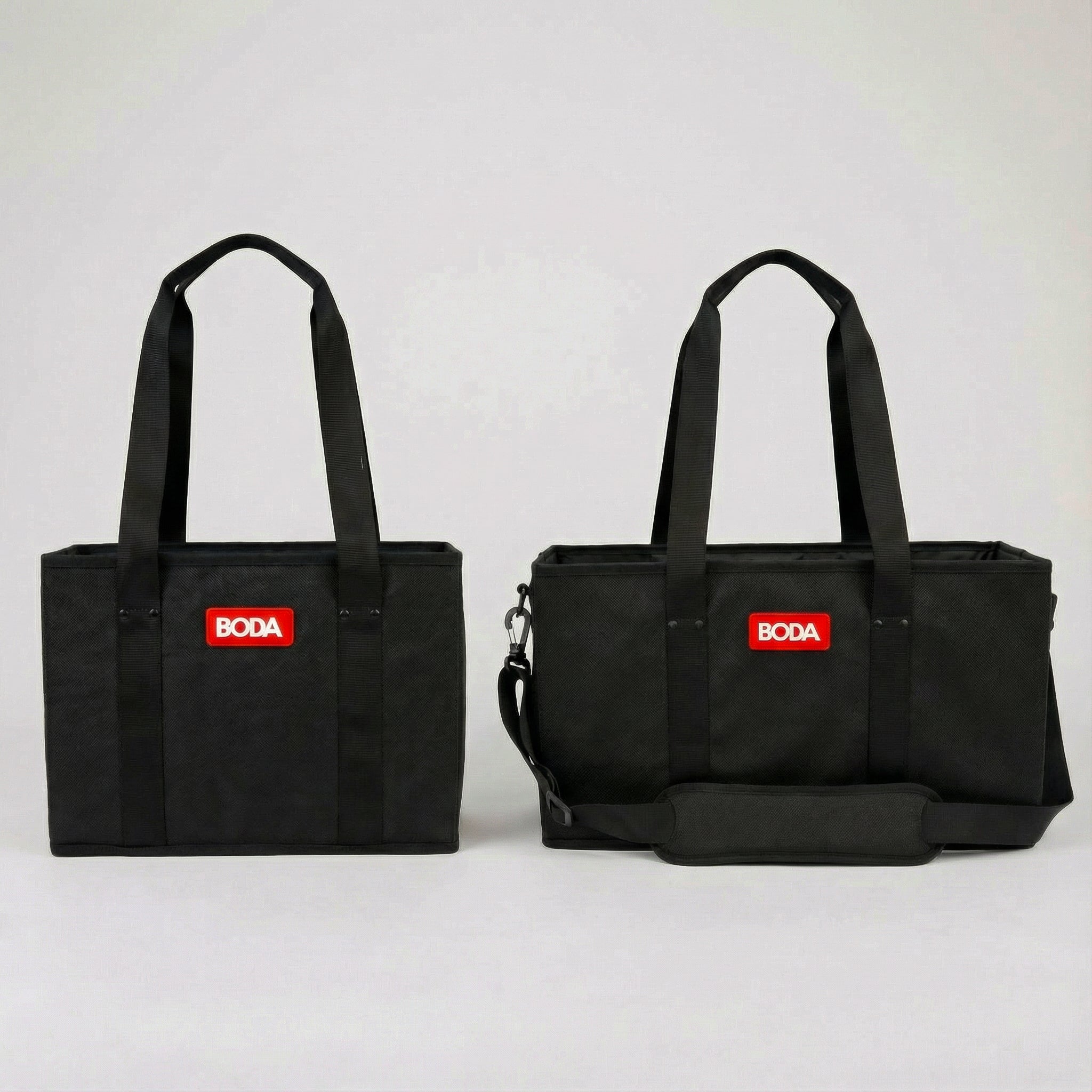 Black & Red Sport Tote
