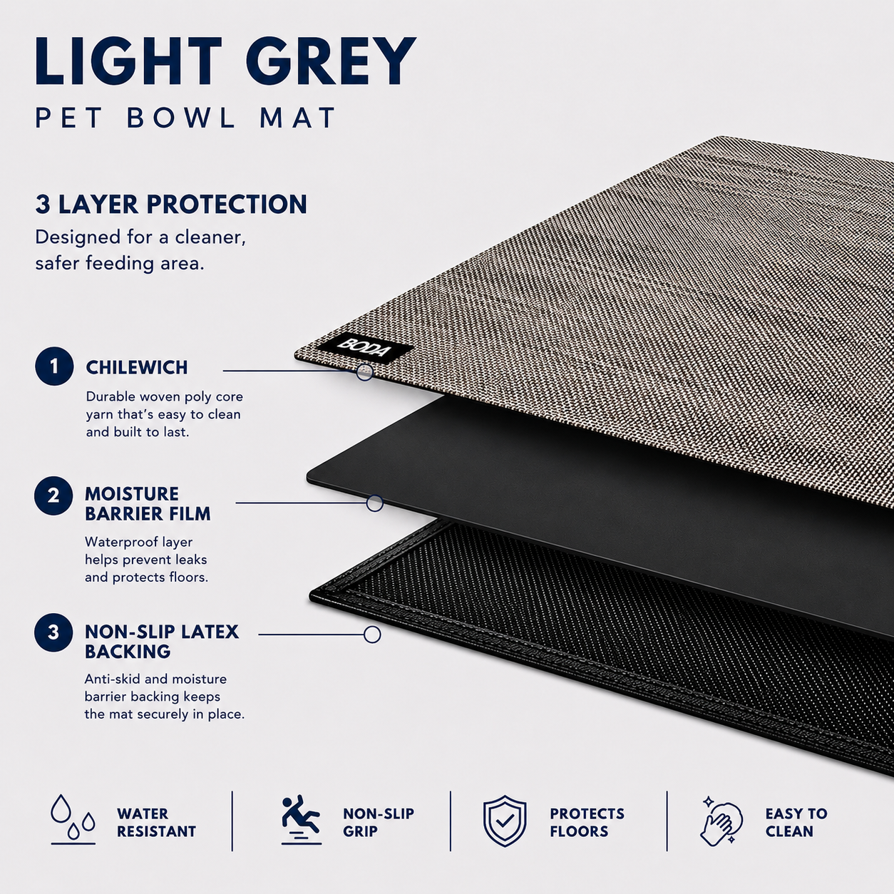 Light Grey Mat
