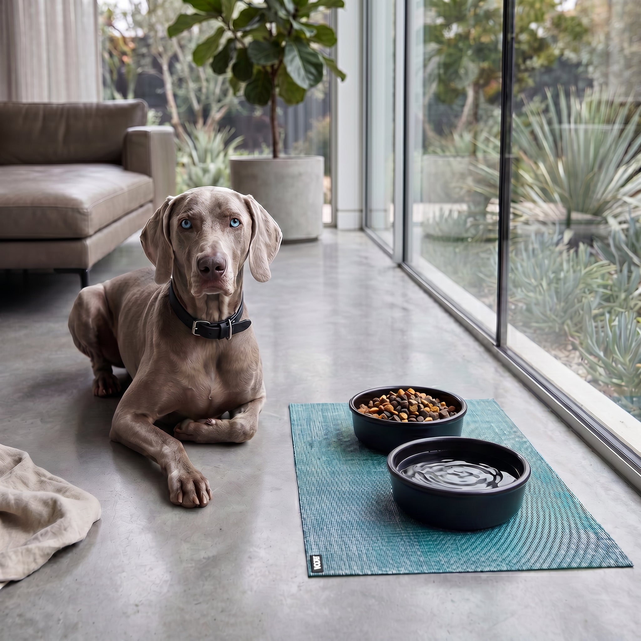 Stoneware Pet Bowl
